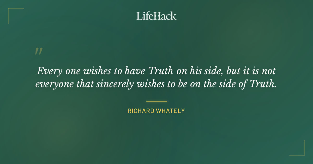 Quote by Richard Whately