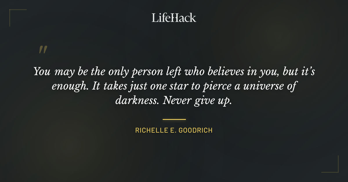 Quote by Richelle E. Goodrich