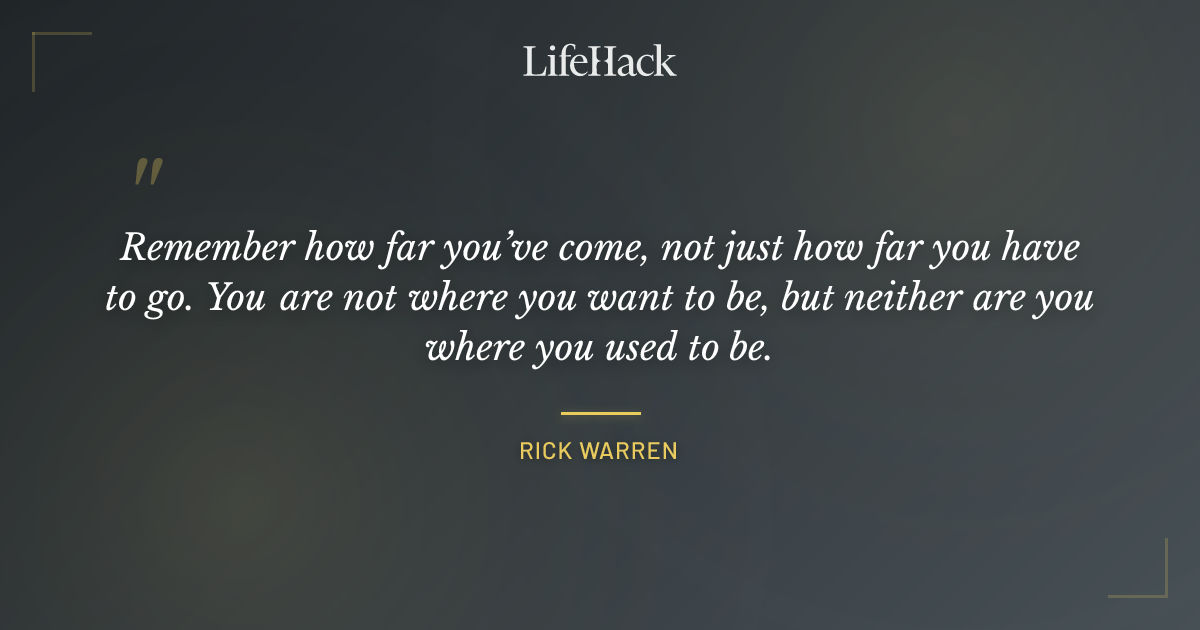 Quote by Rick Warren