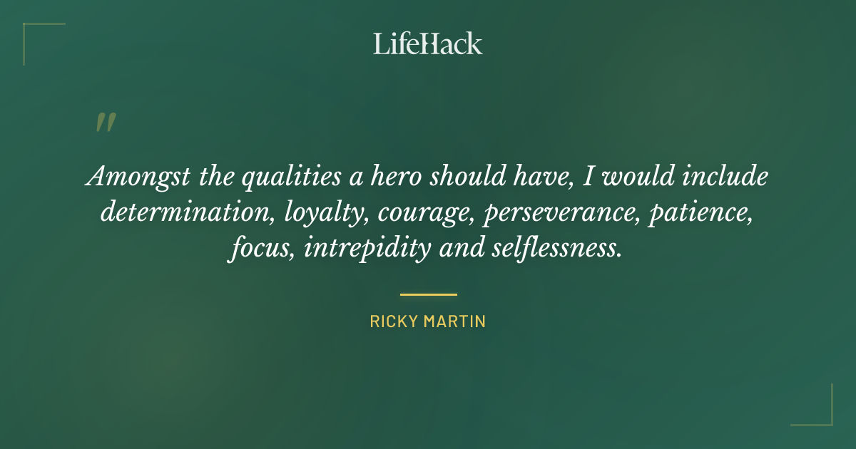 Quote by Ricky Martin