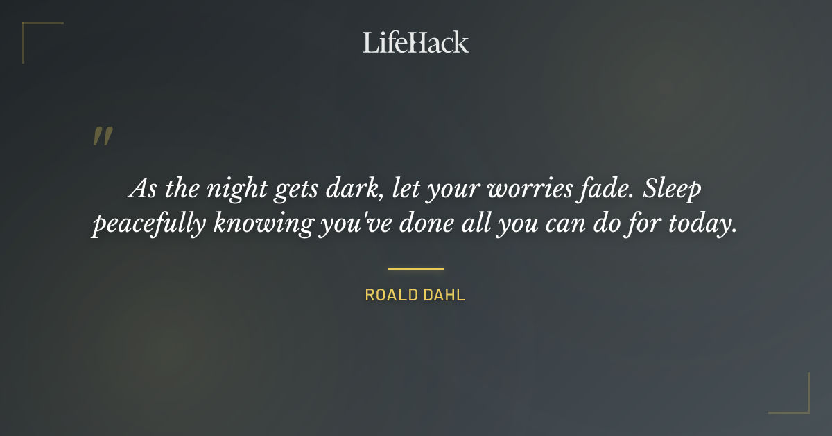 Quote by Roald Dahl
