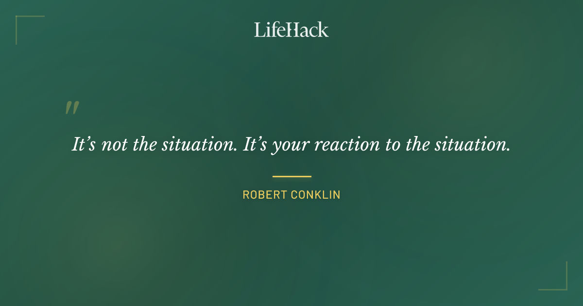 Quote by Robert Conklin
