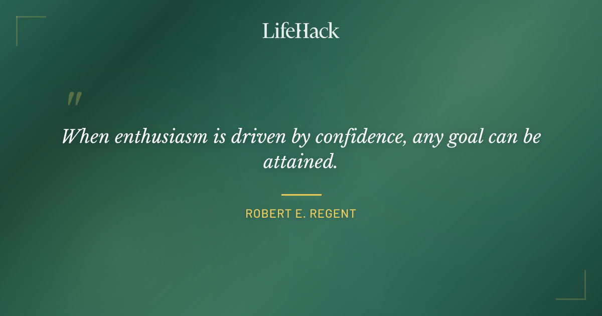 Quote by Robert E. Regent