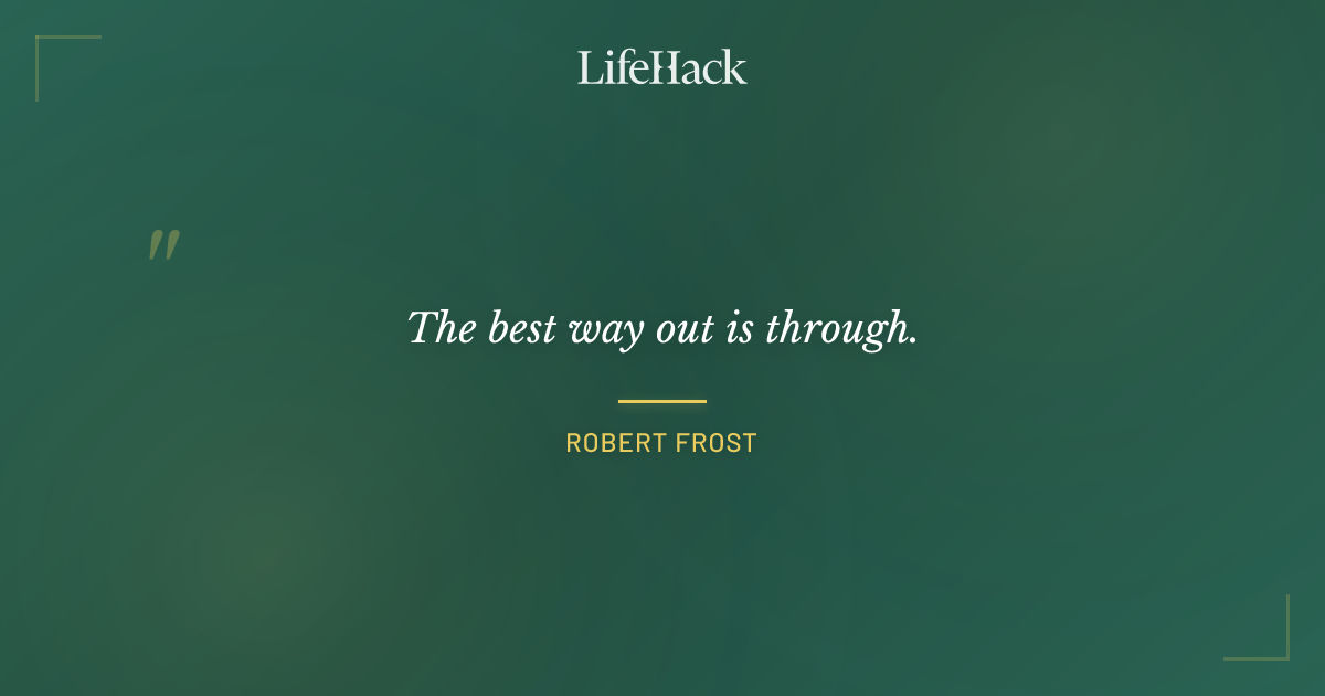 Quote by Robert Frost