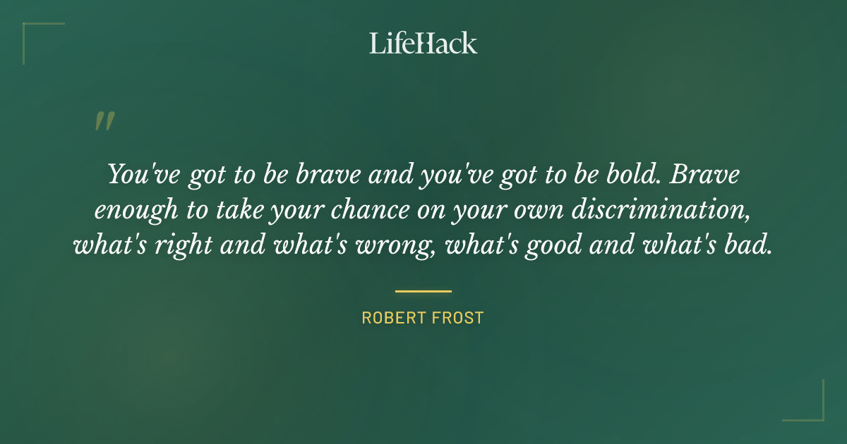 Quote by Robert Frost