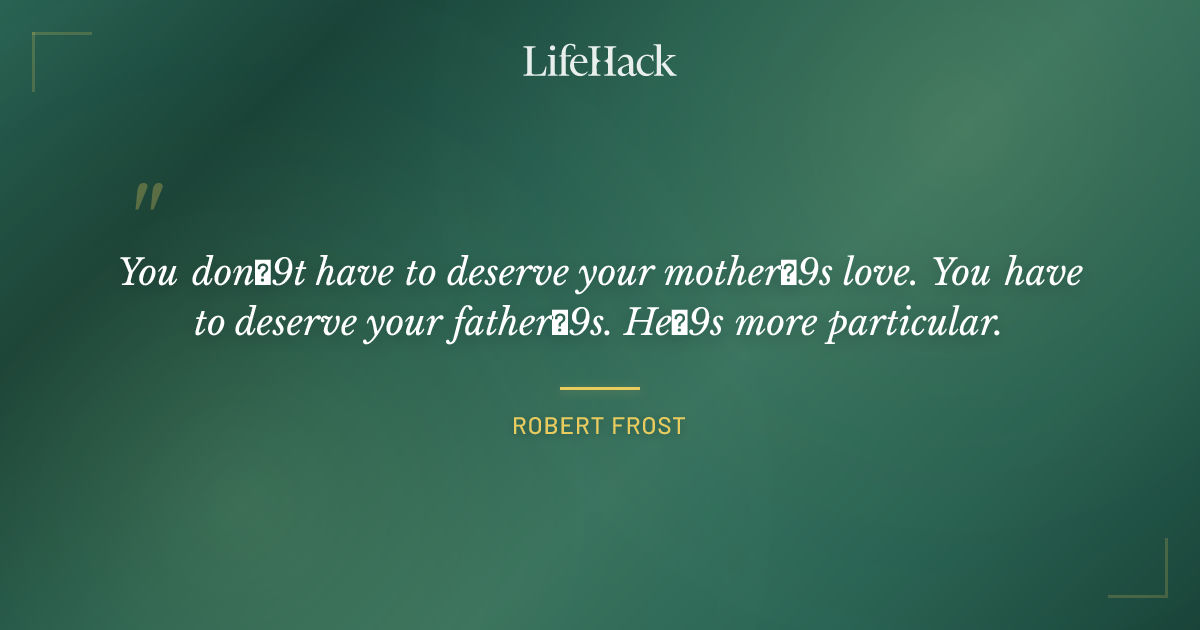 Quote by Robert Frost