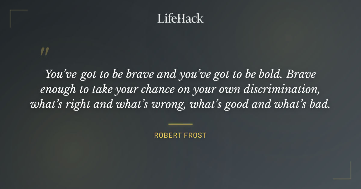 Quote by Robert Frost