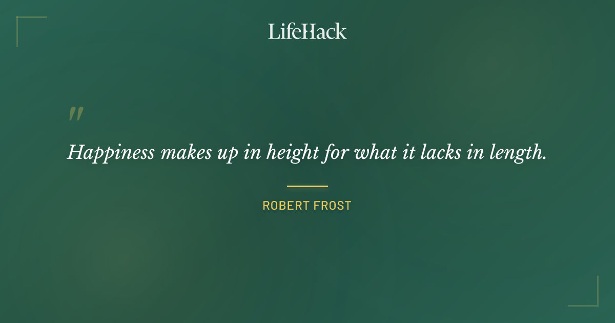 Quote by Robert Frost