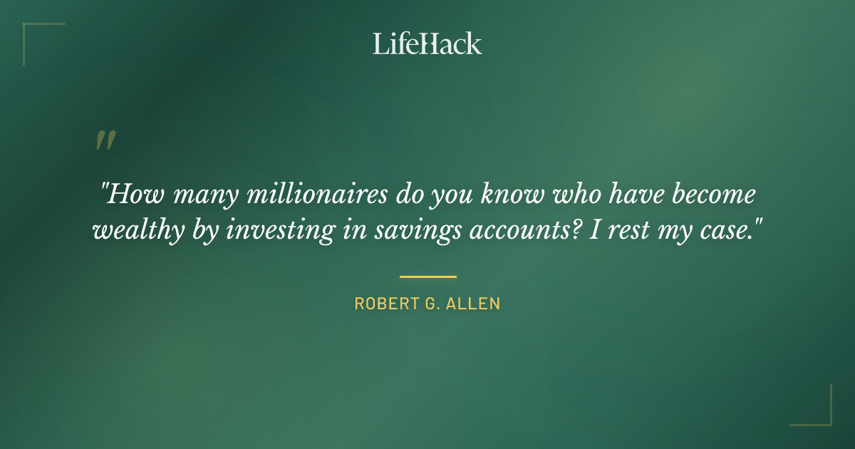 Quote by Robert G. Allen