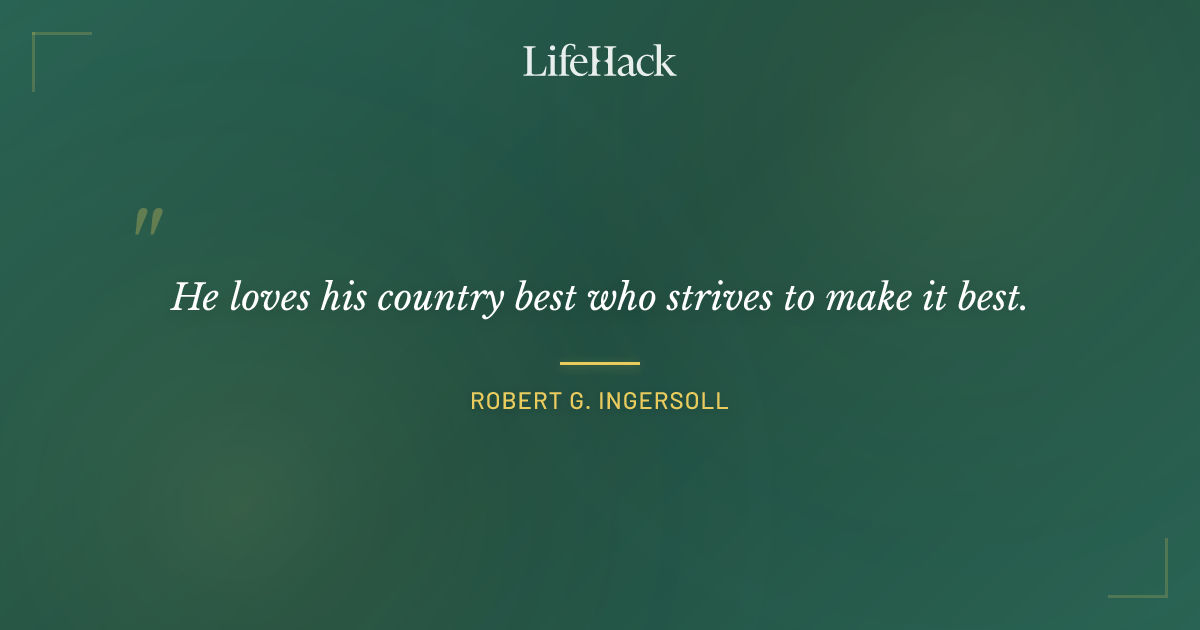Quote by Robert G. Ingersoll