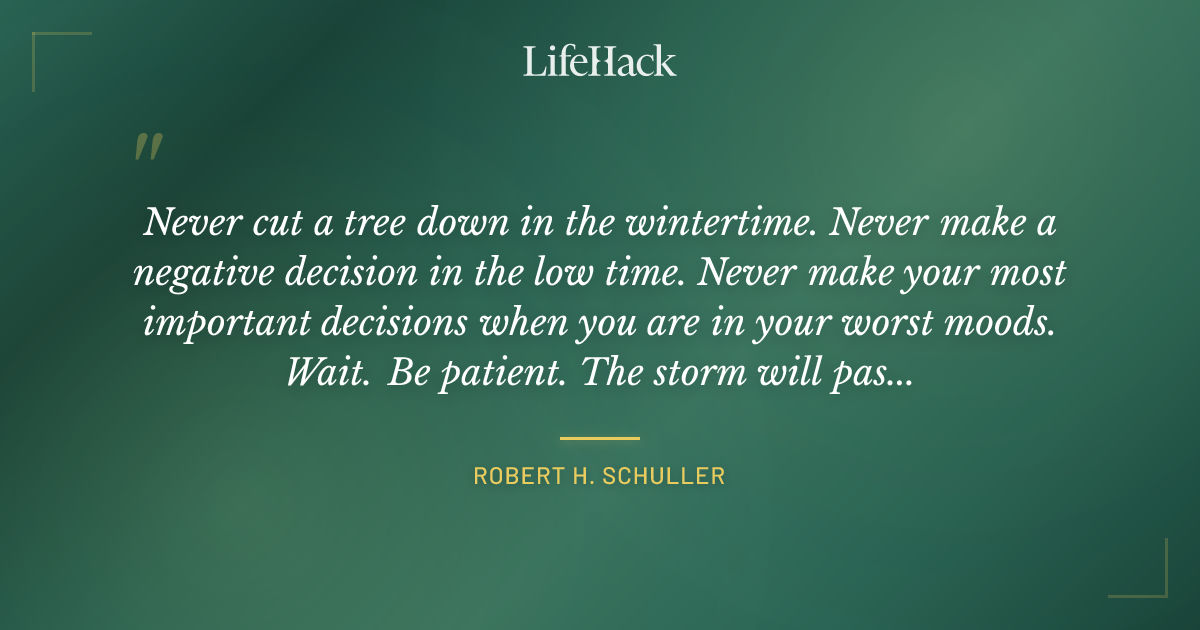 Quote by Robert H. Schuller