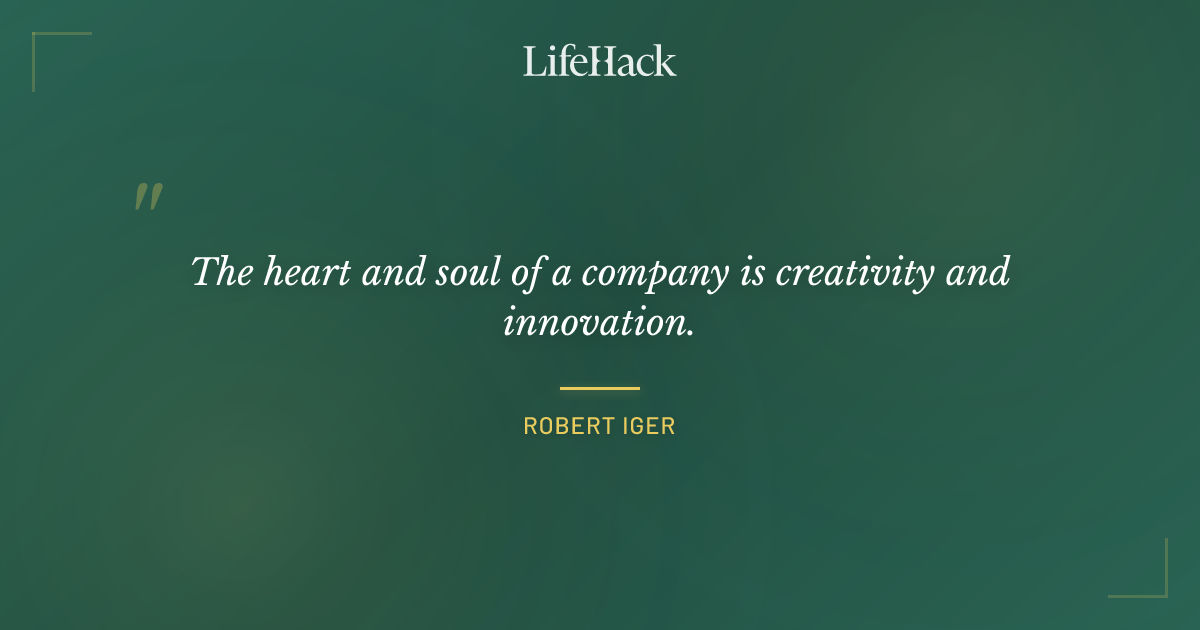 Quote by Robert Iger