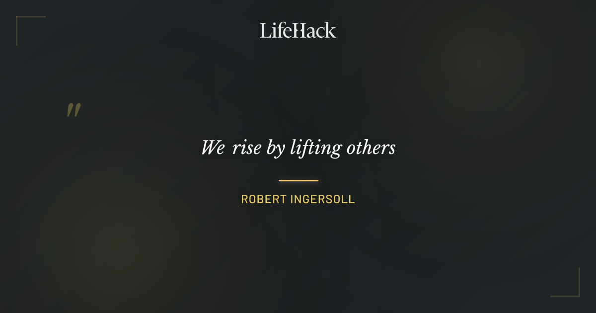 Quote by Robert Ingersoll