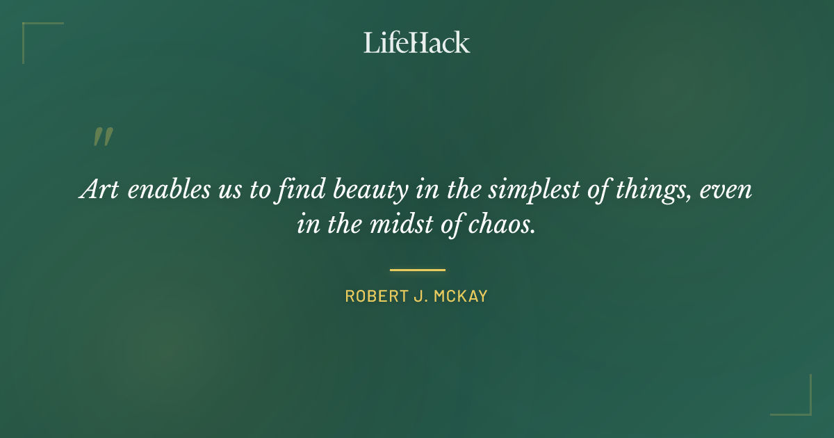 Quote by Robert J. Mckay