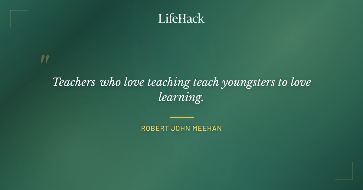 Quote by Robert John Meehan