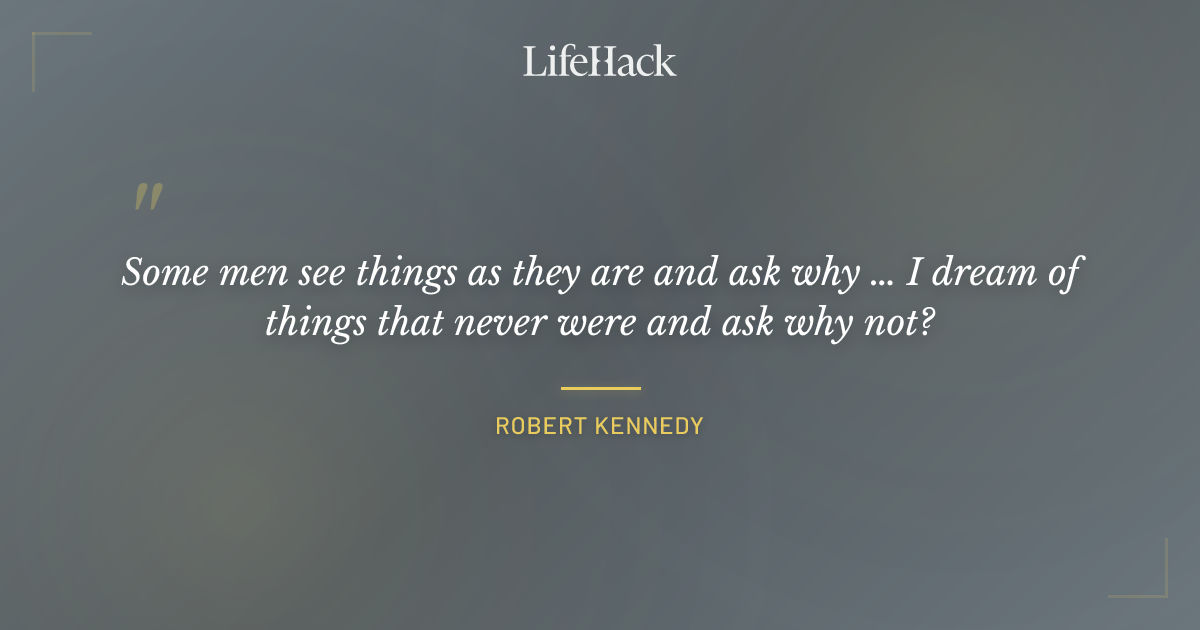 Quote by Robert Kennedy