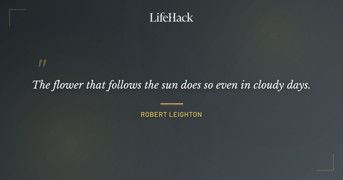 Quote by Robert Leighton
