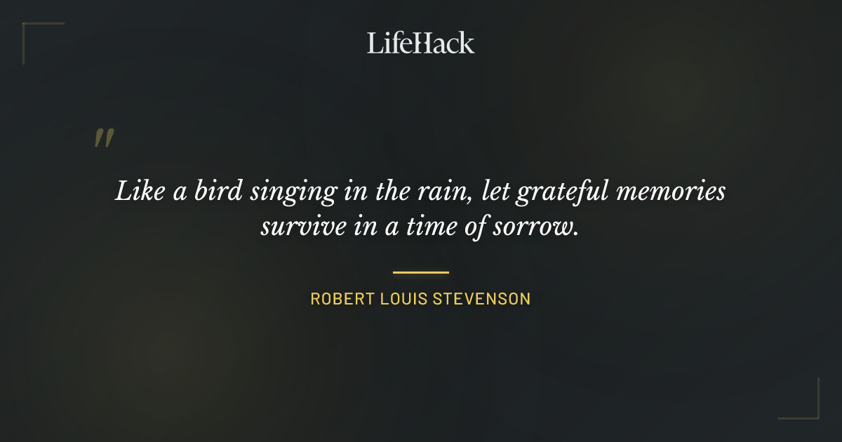 Quote by Robert Louis Stevenson
