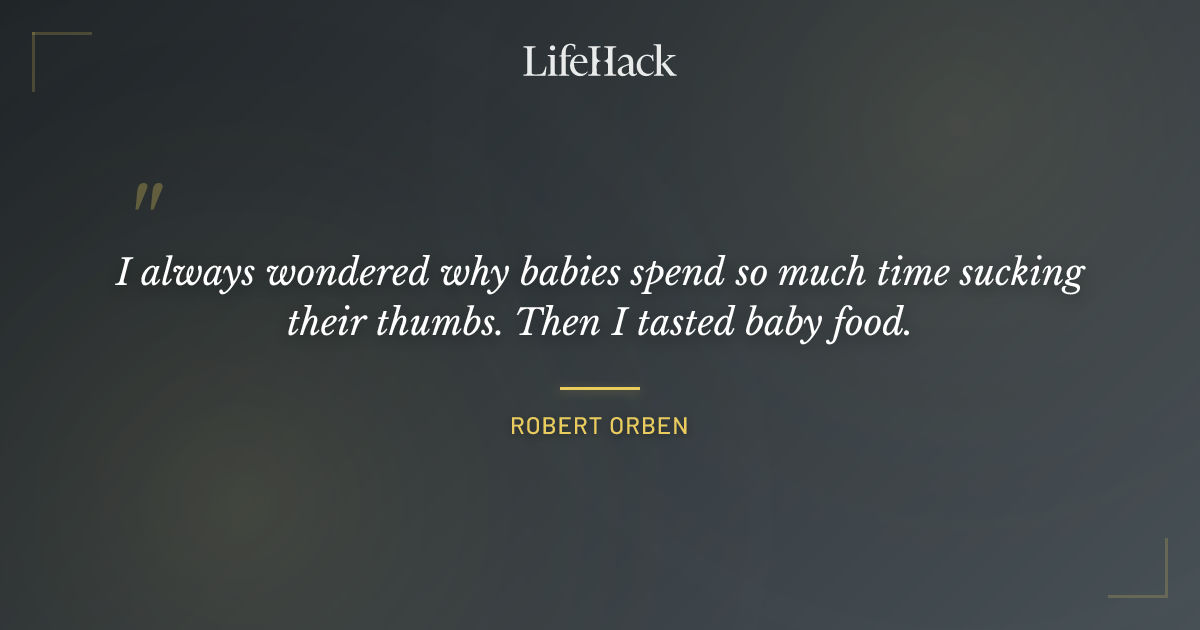 Quote by Robert Orben