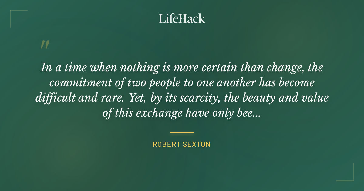 Quote by Robert Sexton