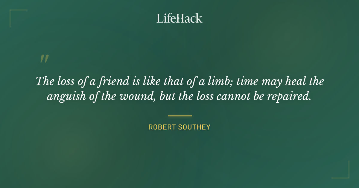 Quote by Robert Southey