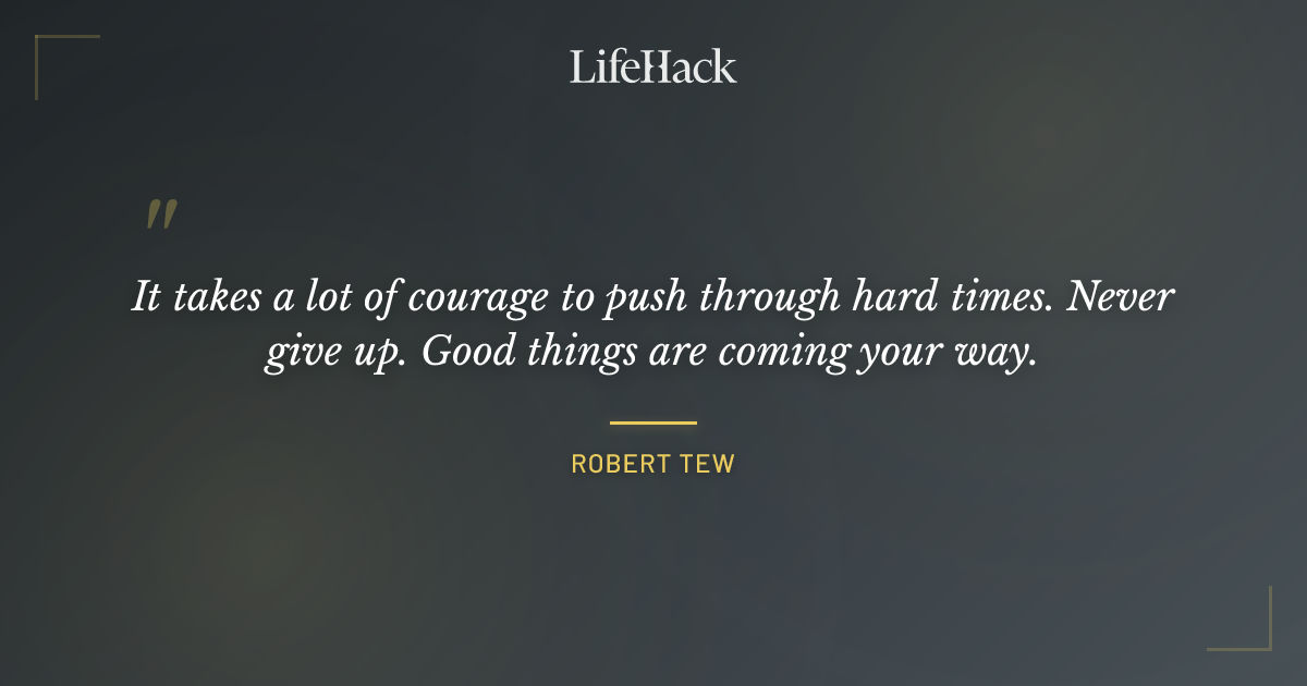 Quote by Robert Tew