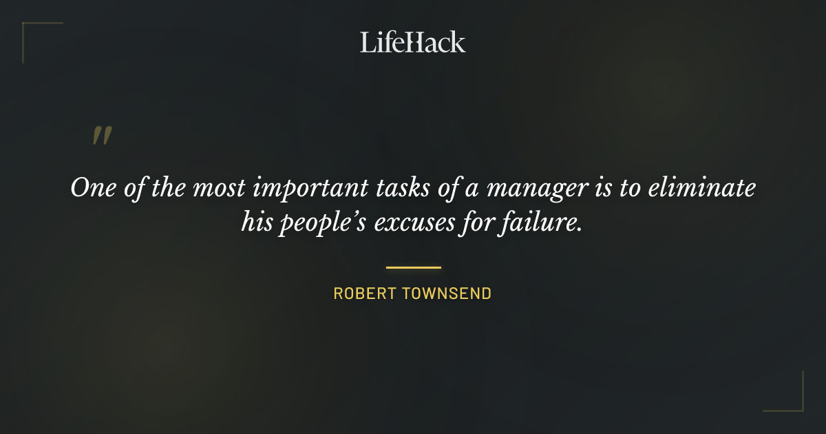 Quote by Robert Townsend