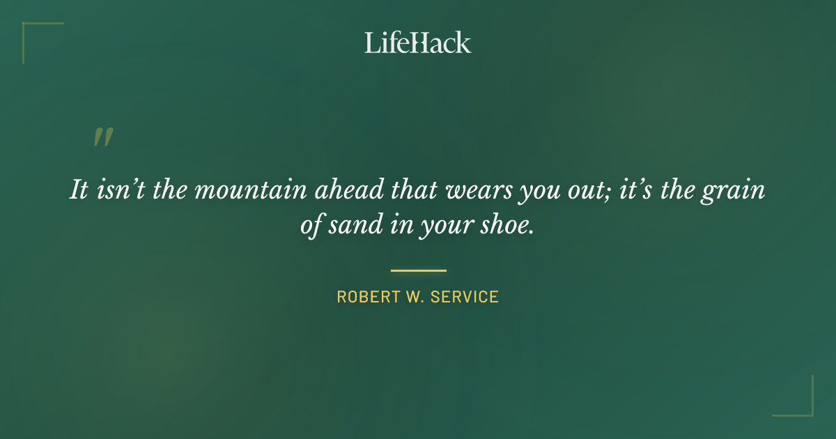 Quote by Robert W. Service