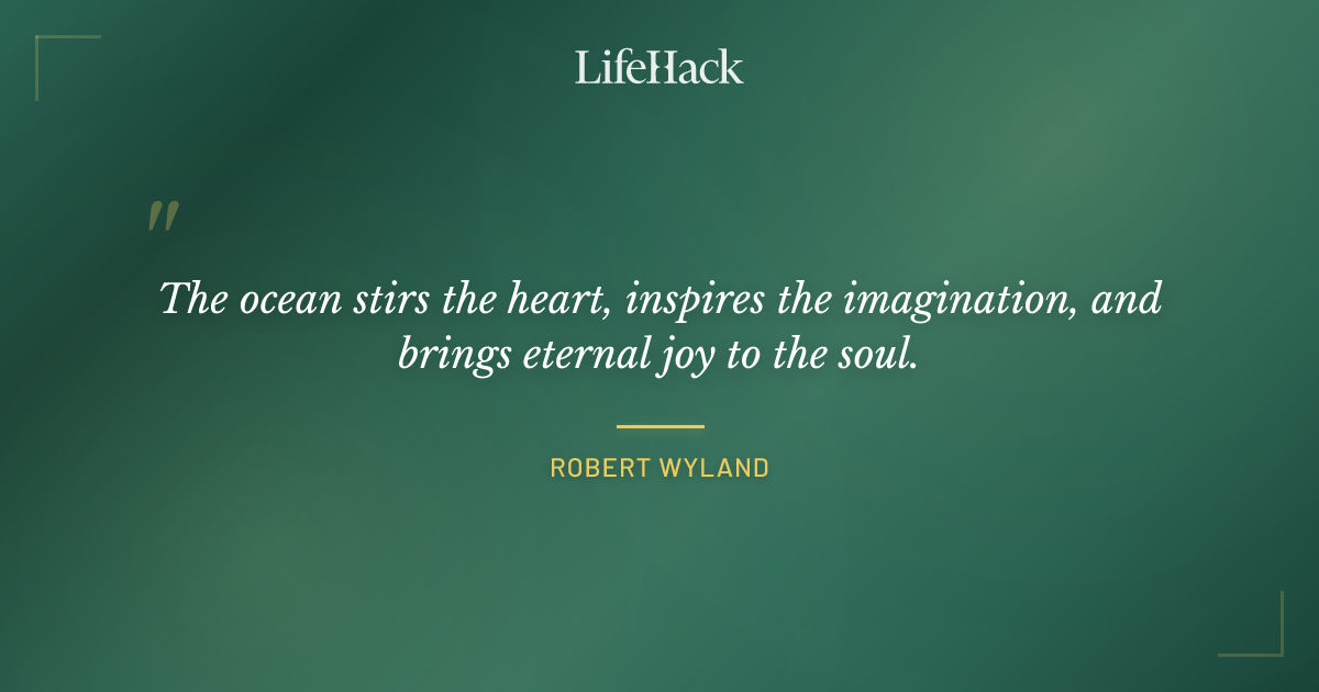 Quote by Robert Wyland