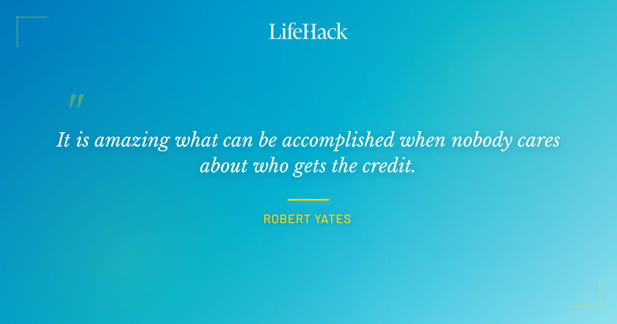 Quote by Robert Yates