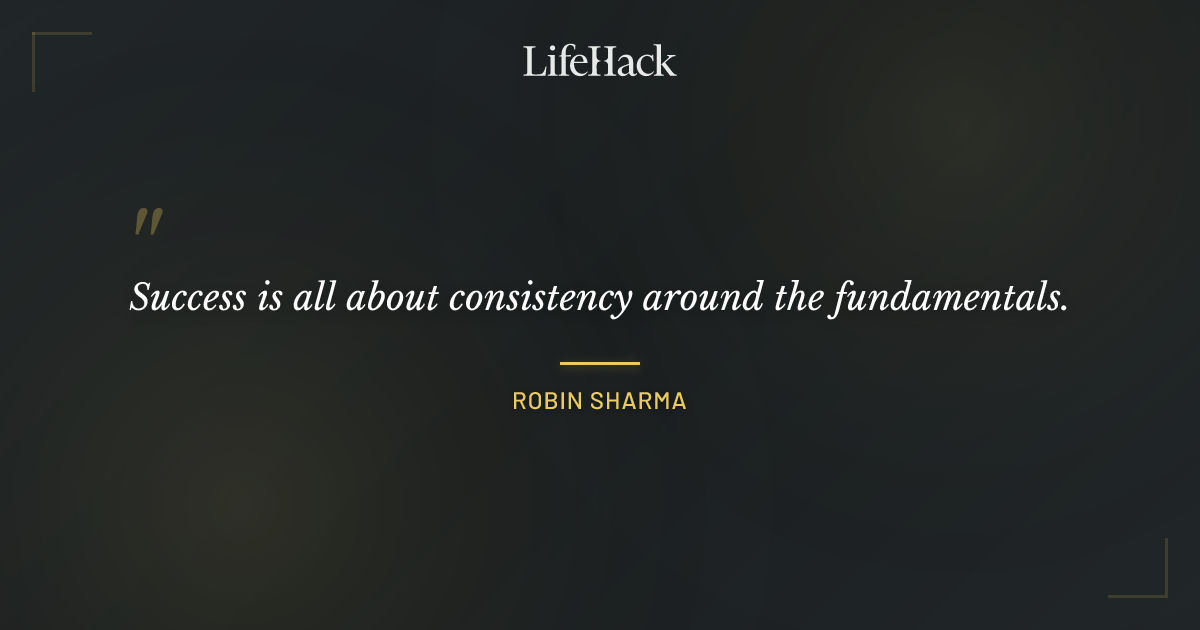 Quote by Robin Sharma