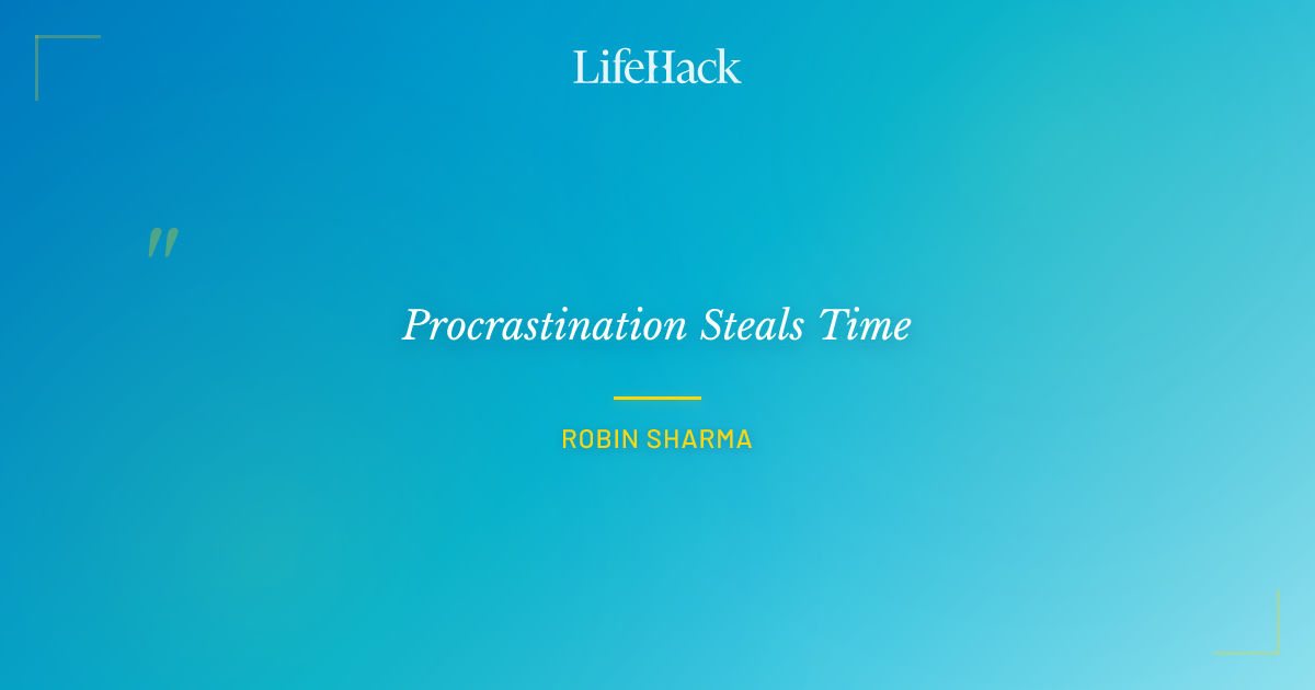 Quote by Robin Sharma