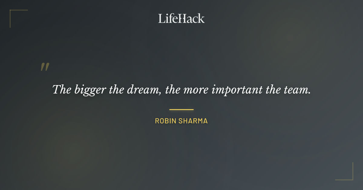 Quote by Robin Sharma