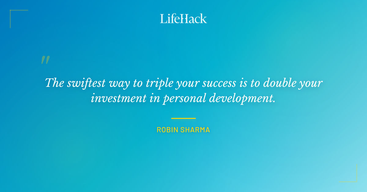 Quote by Robin Sharma