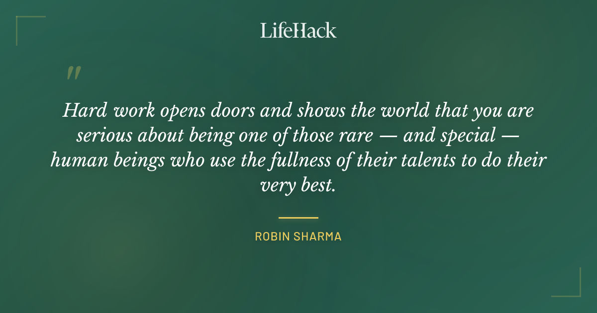 Quote by Robin Sharma