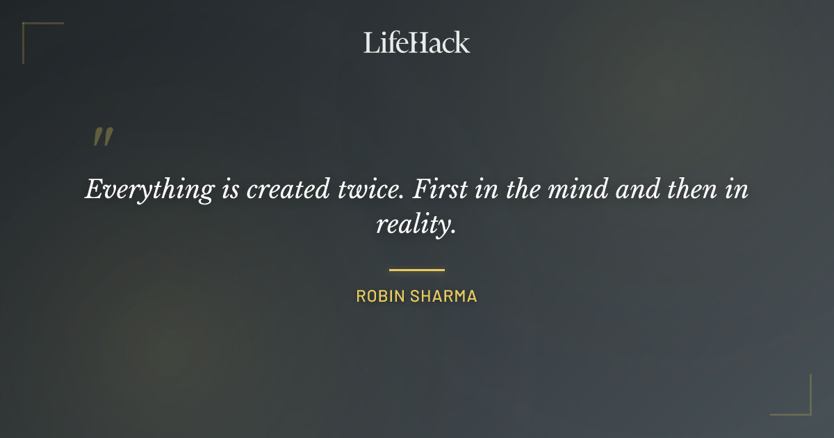 Quote by Robin Sharma
