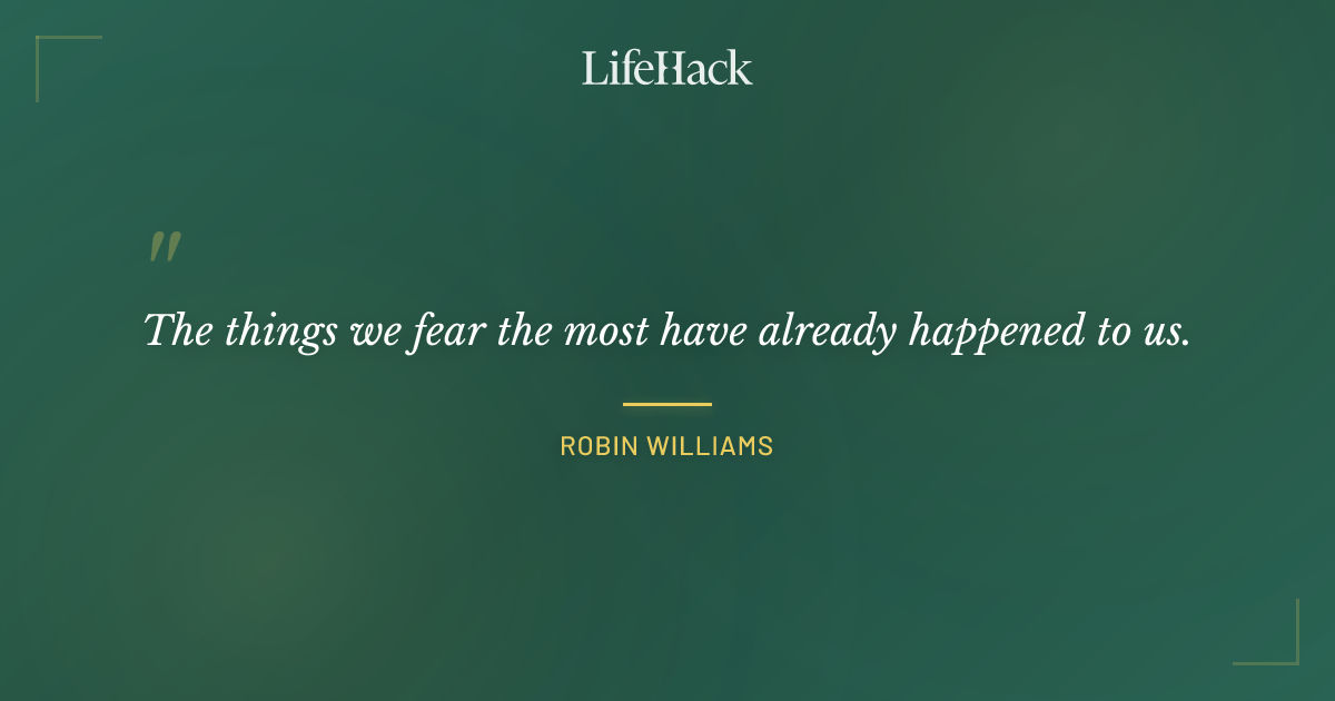 Quote by Robin Williams