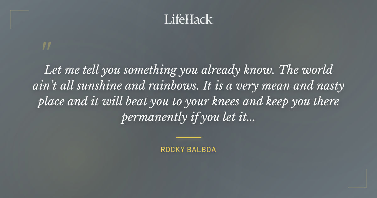 Quote by Rocky Balboa