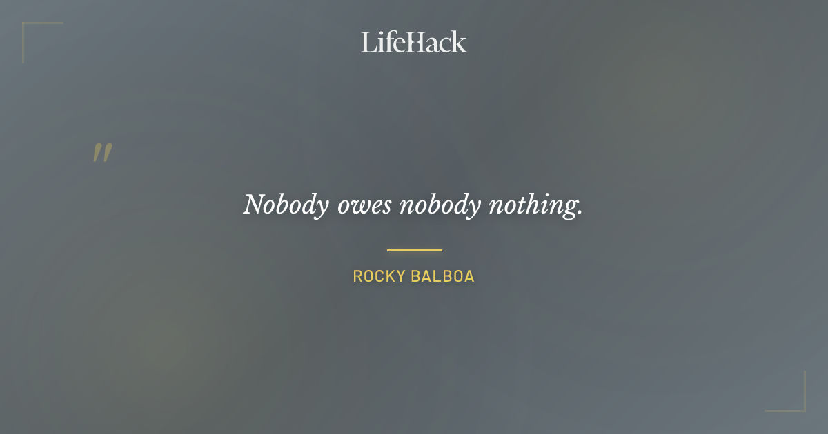 Quote by Rocky Balboa
