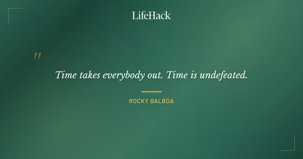 Quote by Rocky Balboa