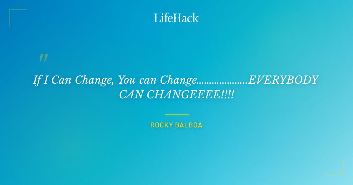 Quote by Rocky Balboa