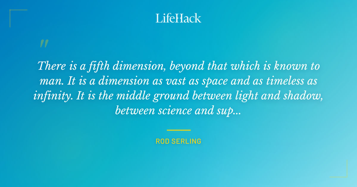 Quote by Rod Serling