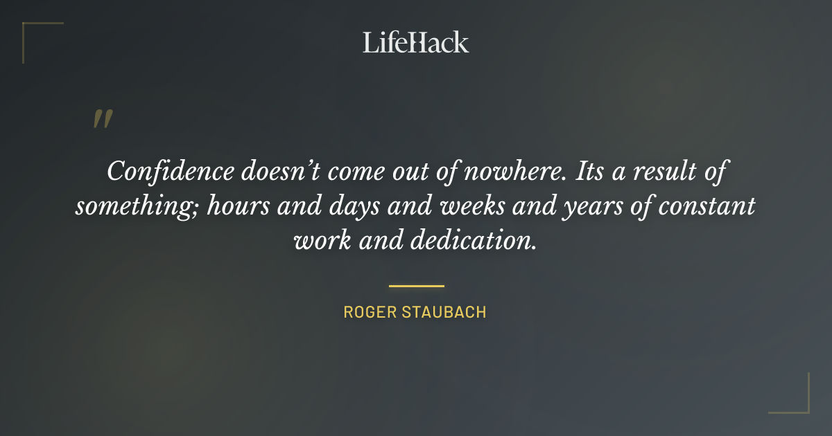 Quote by Roger Staubach