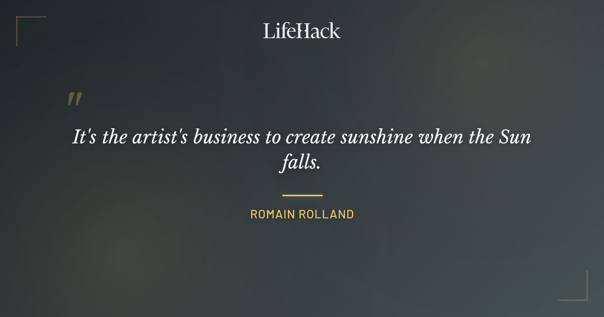 Quote by Romain Rolland
