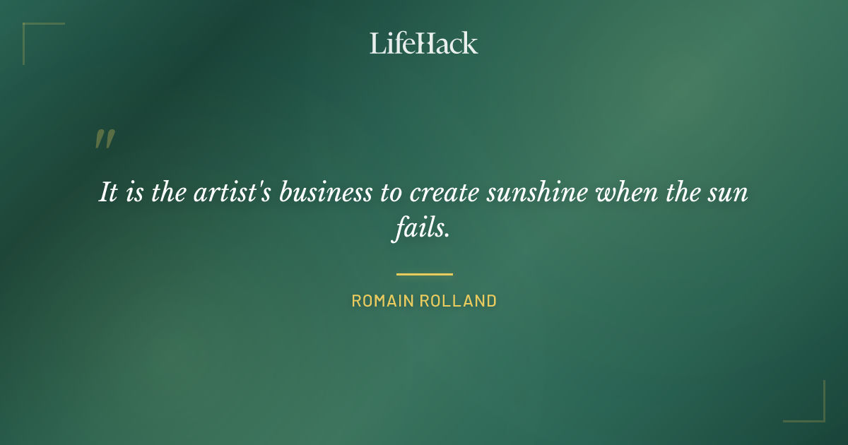 Quote by Romain Rolland
