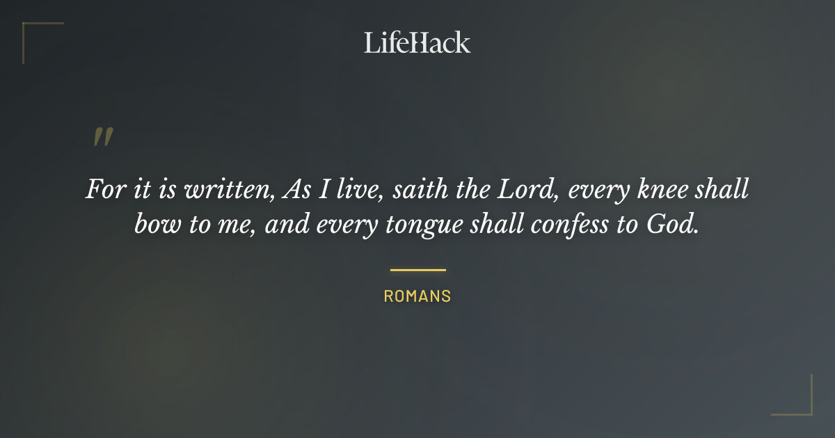 Quote by Romans