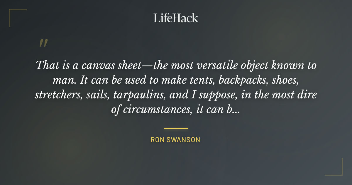 Quote by Ron Swanson