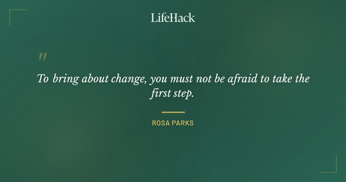 Quote by Rosa Parks