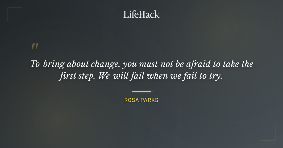 Quote by Rosa Parks