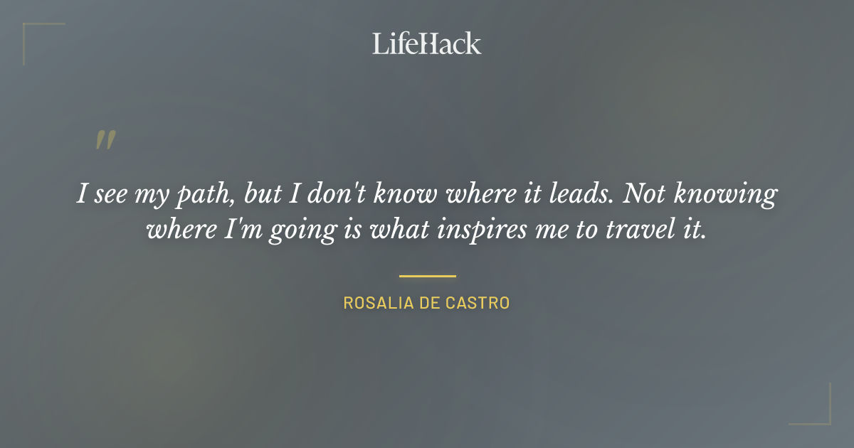 Quote by Rosalia de Castro